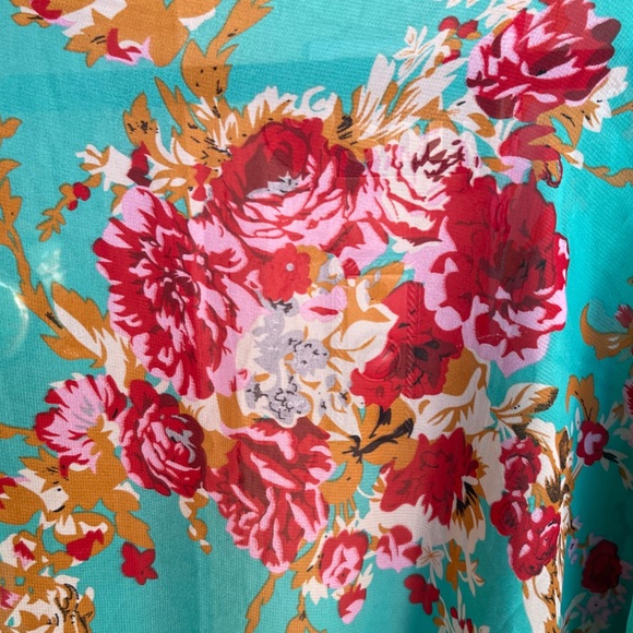 Floral Kimono Cover-Up - Picture 6 of 8